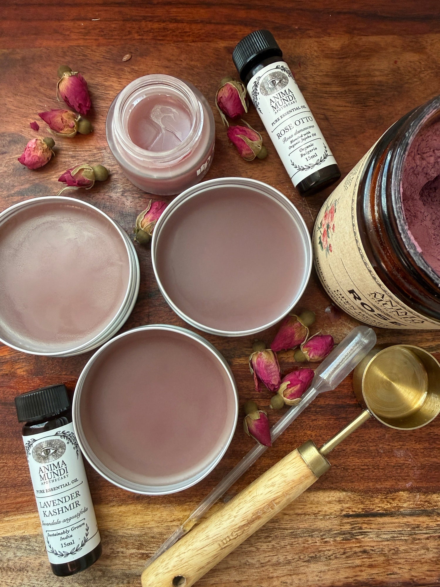 DIY SOFT ROSE Lip Balm with Jojoba + Essential Oils