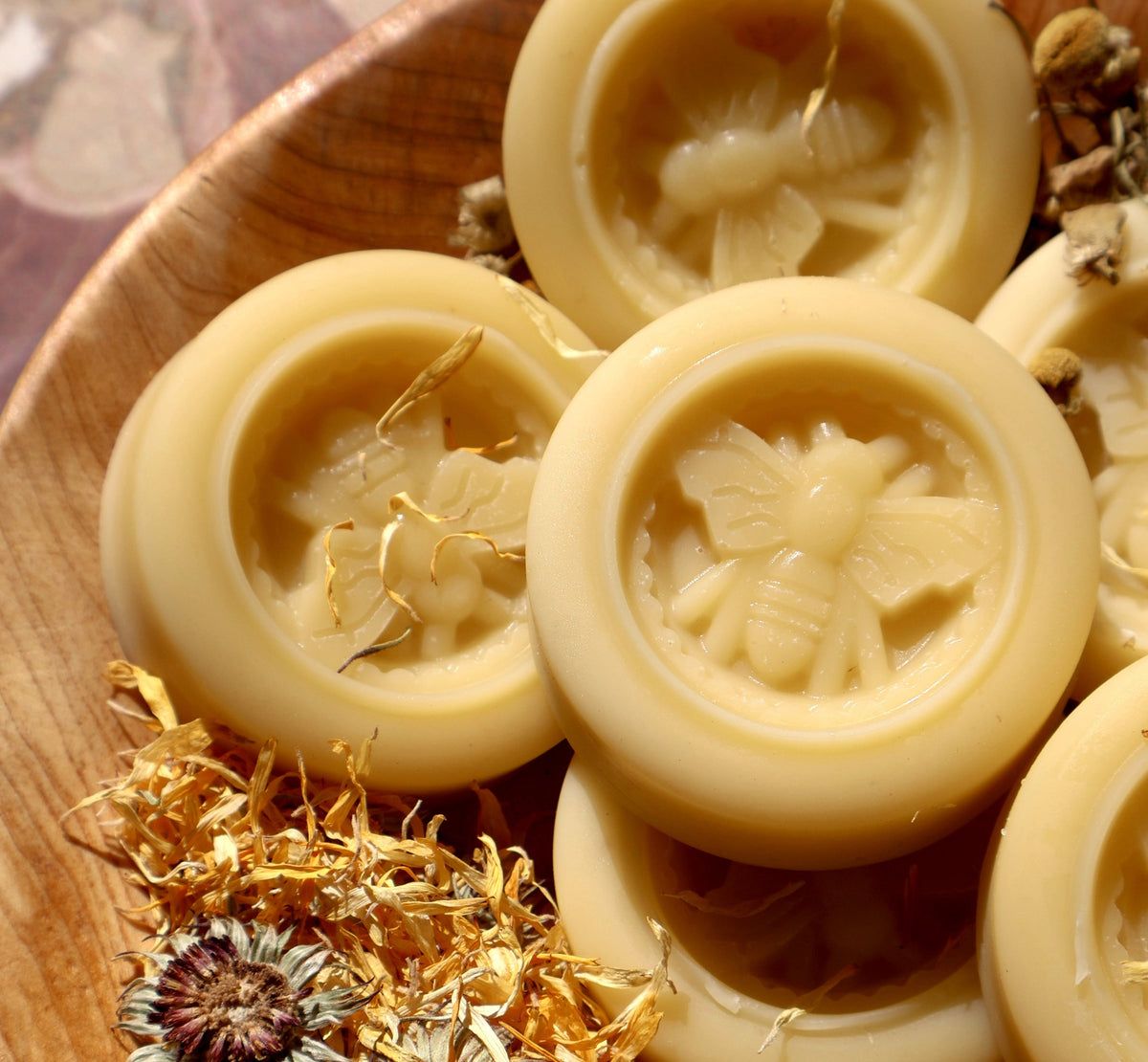 Chamomile, Calendula & Rosehip Lotion Bars