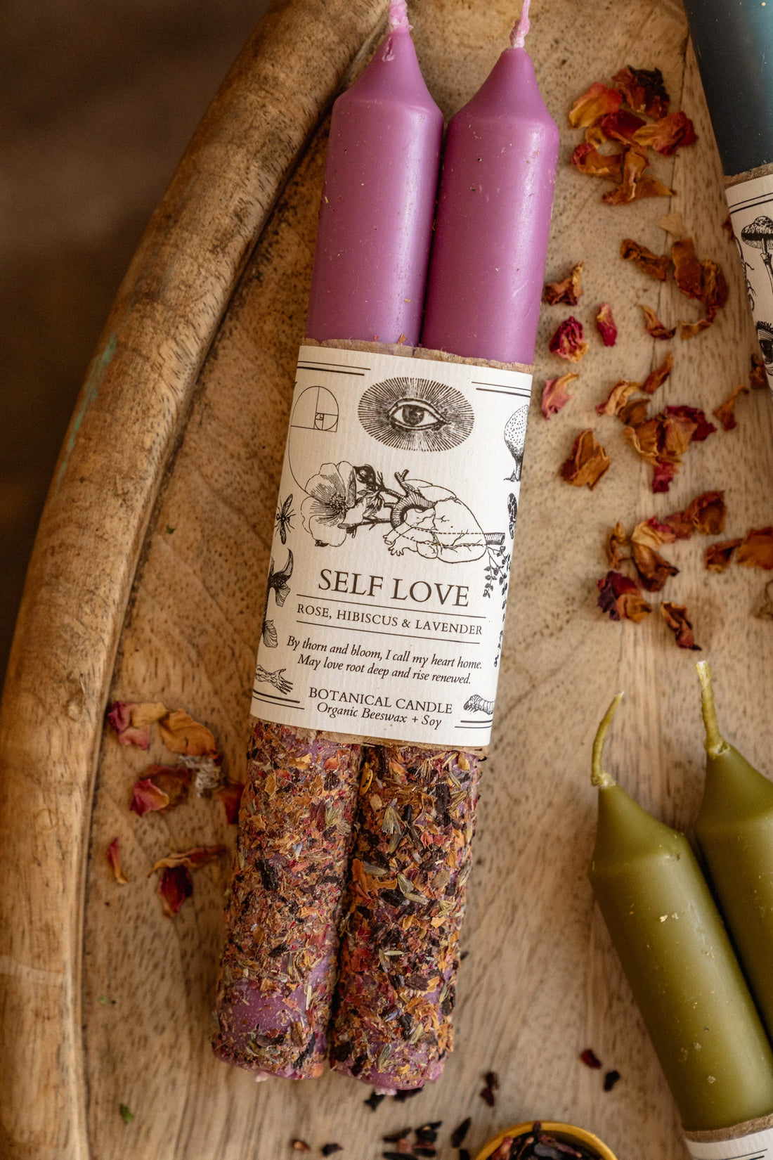 SELF-LOVE RITUAL CANDLE | Heart Healer &amp; Inner Softening