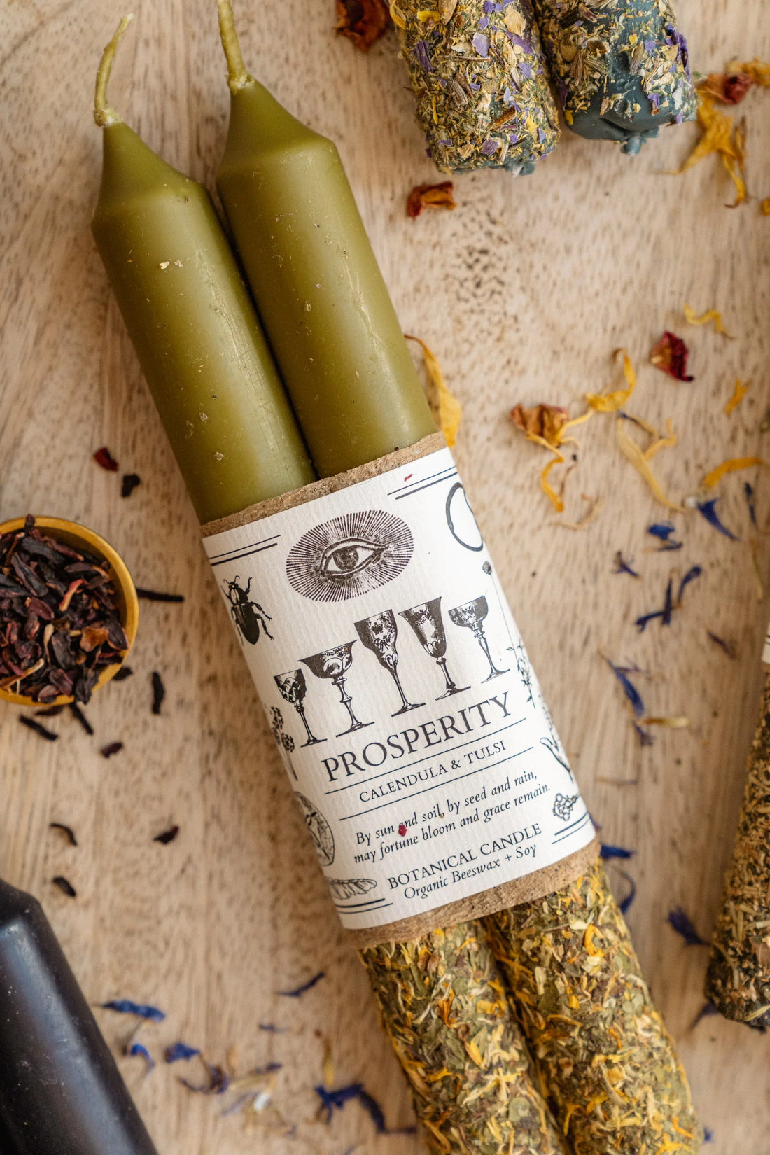 PROSPERITY RITUAL CANDLE | Manifestation &amp; Abundance
